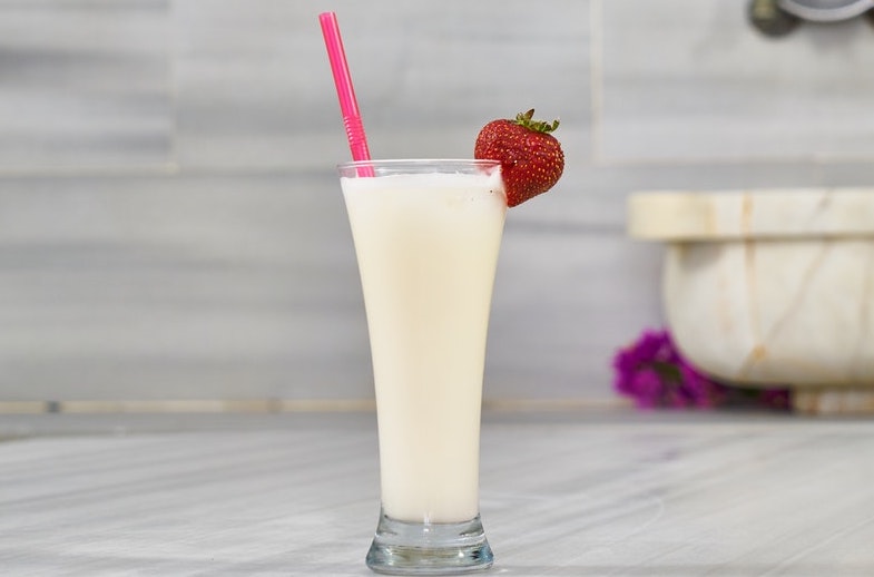 Batido de coco y avena