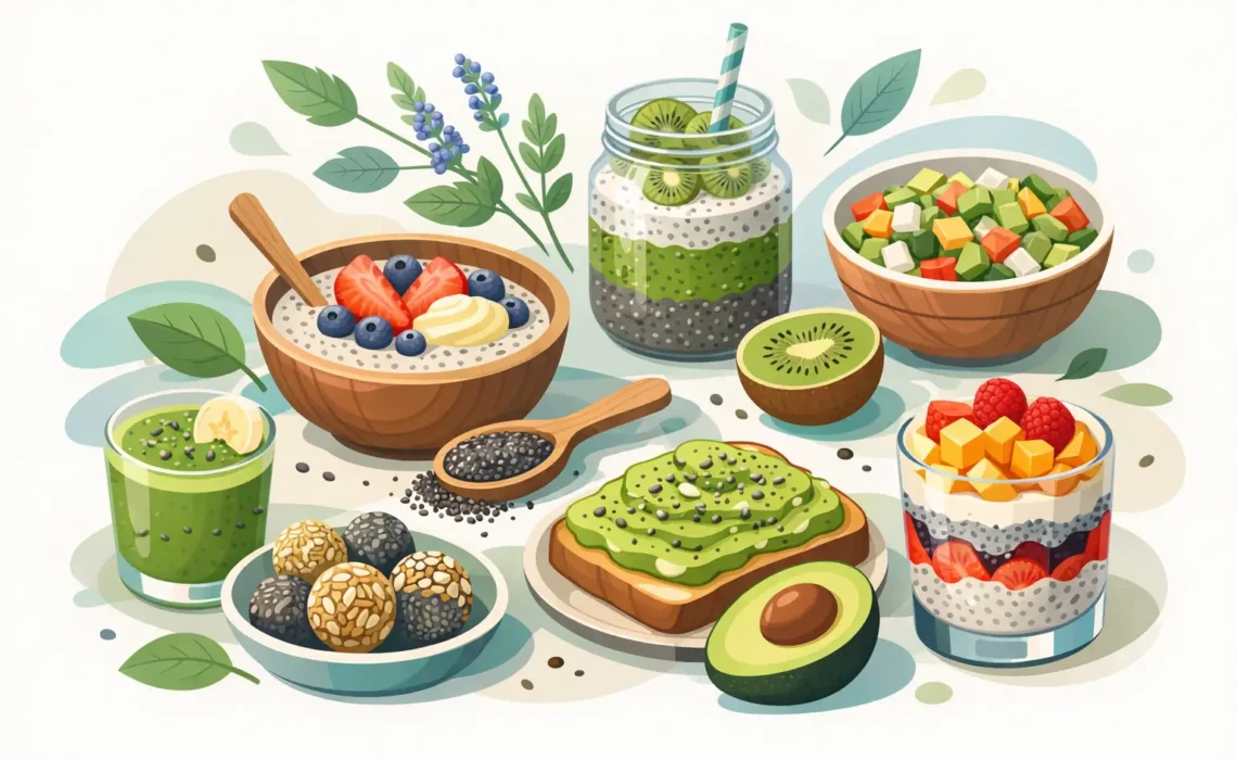 10 recetas con semillas de chía fáciles