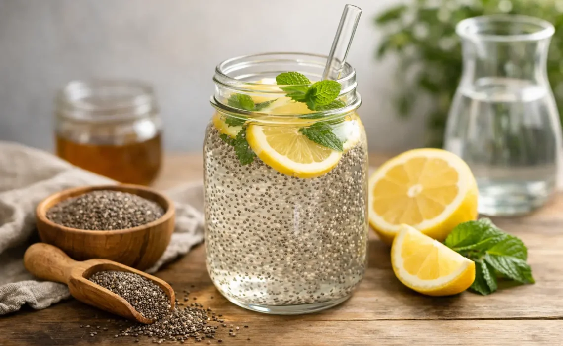 Agua de chía: beneficios reales y cómo tomarla