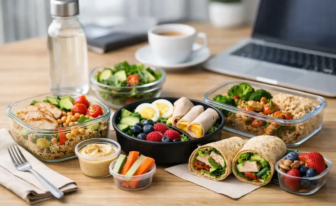 12 ideas lunch saludable trabajo fáciles