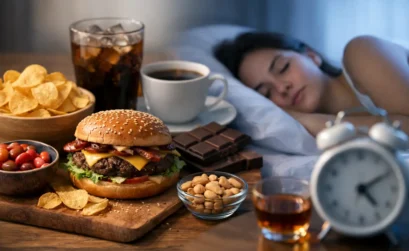 8 alimentos que alteran el sueño