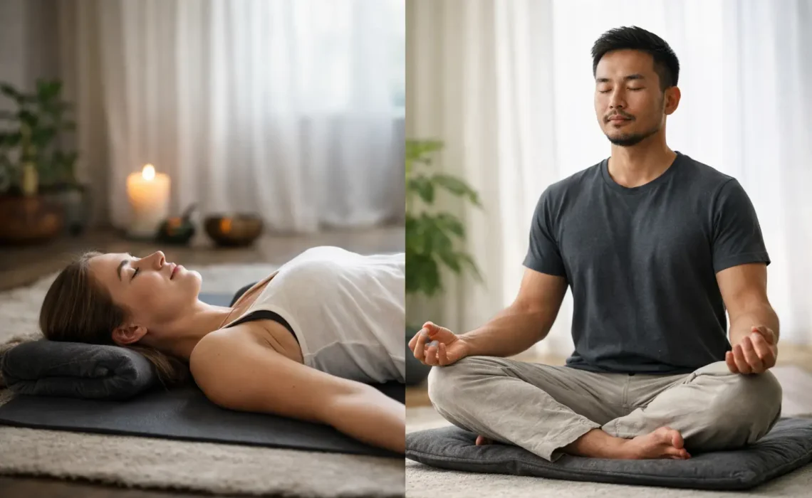 Yoga nidra vs meditación: cuál te conviene