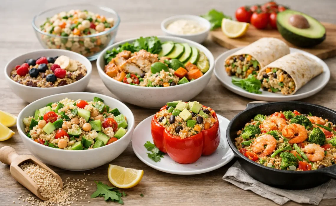 7 recetas saludables con quinoa para la semana
