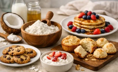 Recetas fáciles con harina de coco en casa