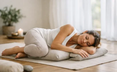 Yoga somático suave para soltar tensión