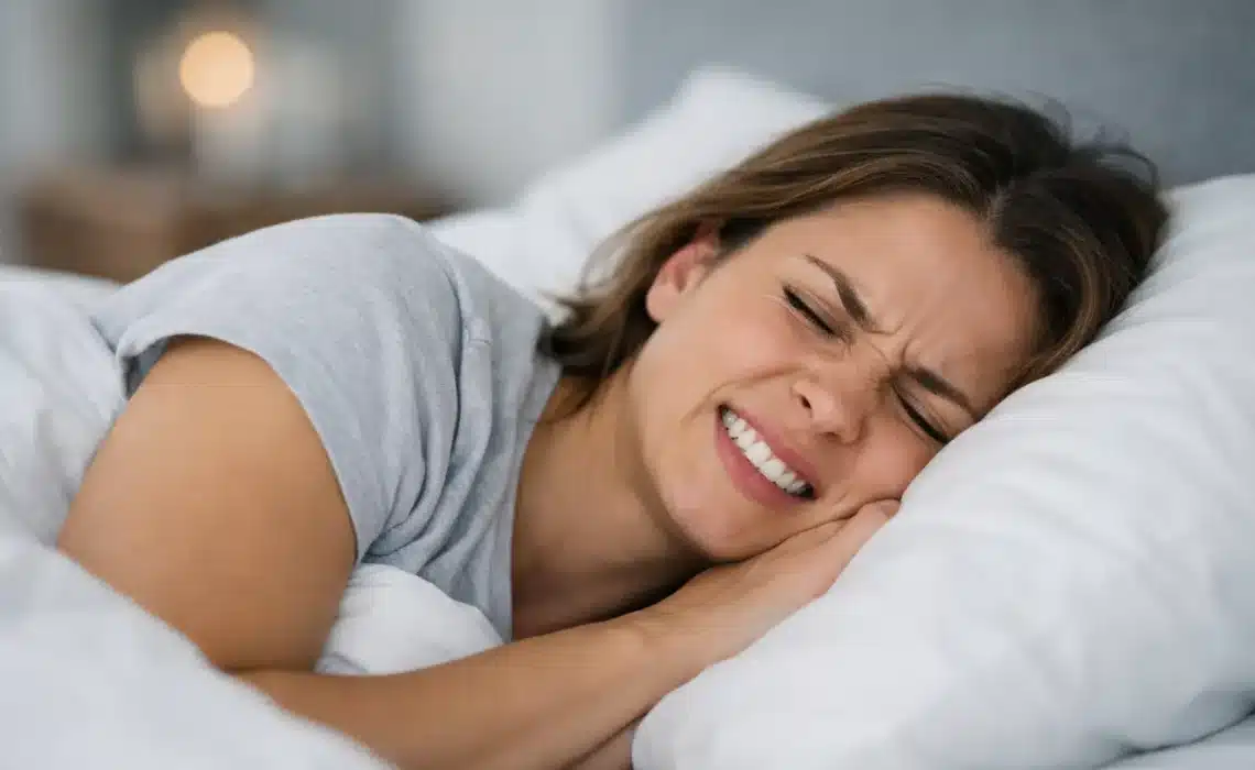 ¿Por qué aprieto la mandíbula al dormir?