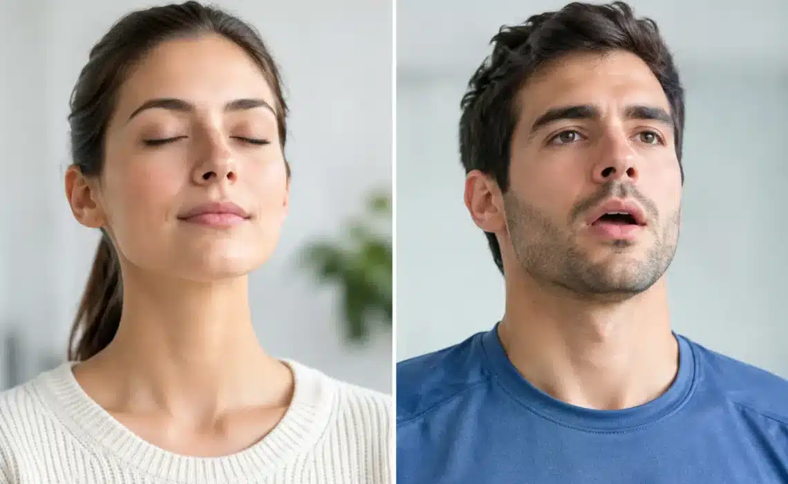 Respiración nasal vs bucal: ¿cuál te conviene?